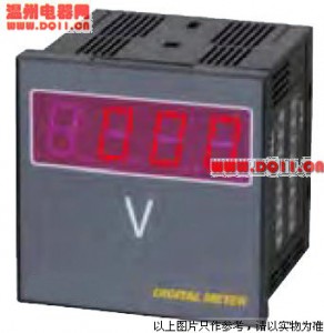42方型数显电压表DCX120-VX1、4 120X120
